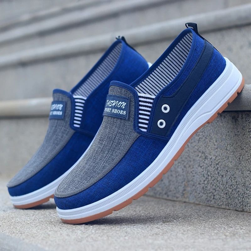 Mens Lightweight Knitted Running Shoes with Breathable Non Slip Sole
