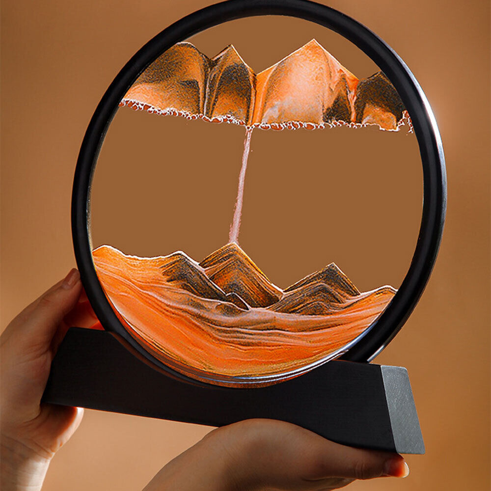 3D Hourglass Deep Sea Sandscape