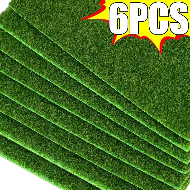 Premium DIY Artificial Grass Mat – Green Lawn Turf Carpet for Home, Garden, Wedding & Aquarium Decor
