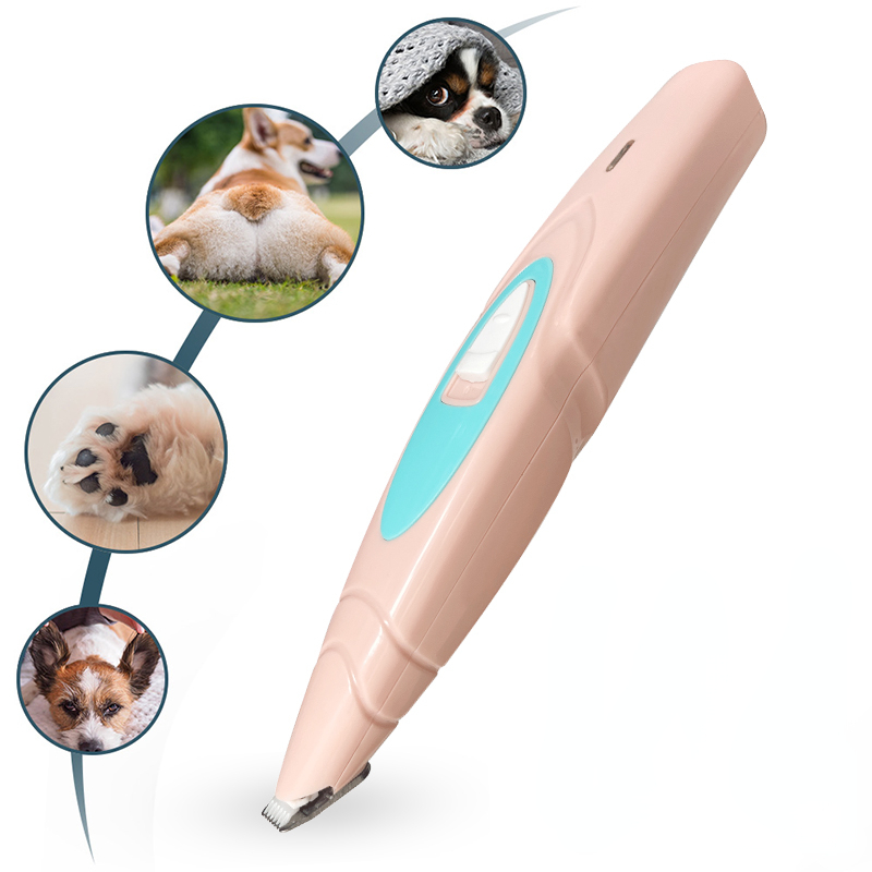 Quiet Pet Paw Trimmer Precision Dog Grooming Clipper for Safe Foot Hair Care