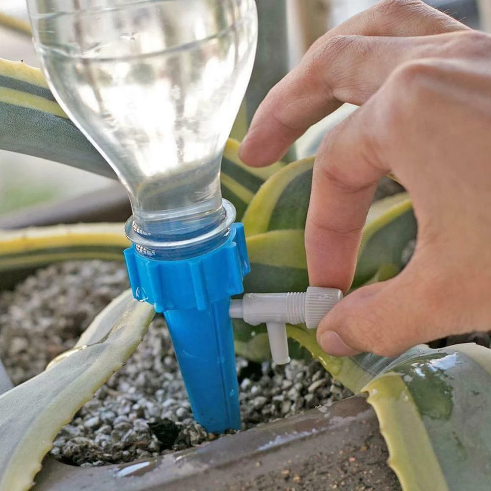 Plant Watering Spikes With Adjustable Valve