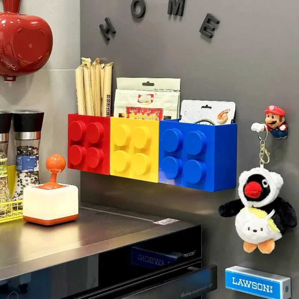 Holiday Themed Decor Tools, Magnetic Refrigerator Storage Box, Kitchen Organizer