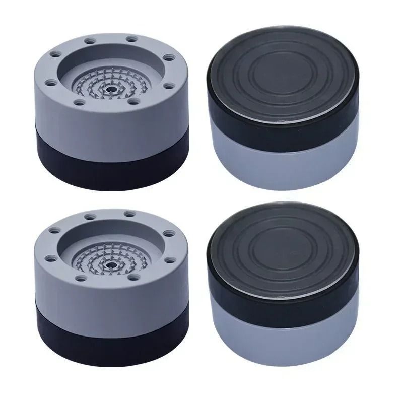 Anti Vibration Washing Machine Pads Non Slip Furniture Feet Protectors Set of 4