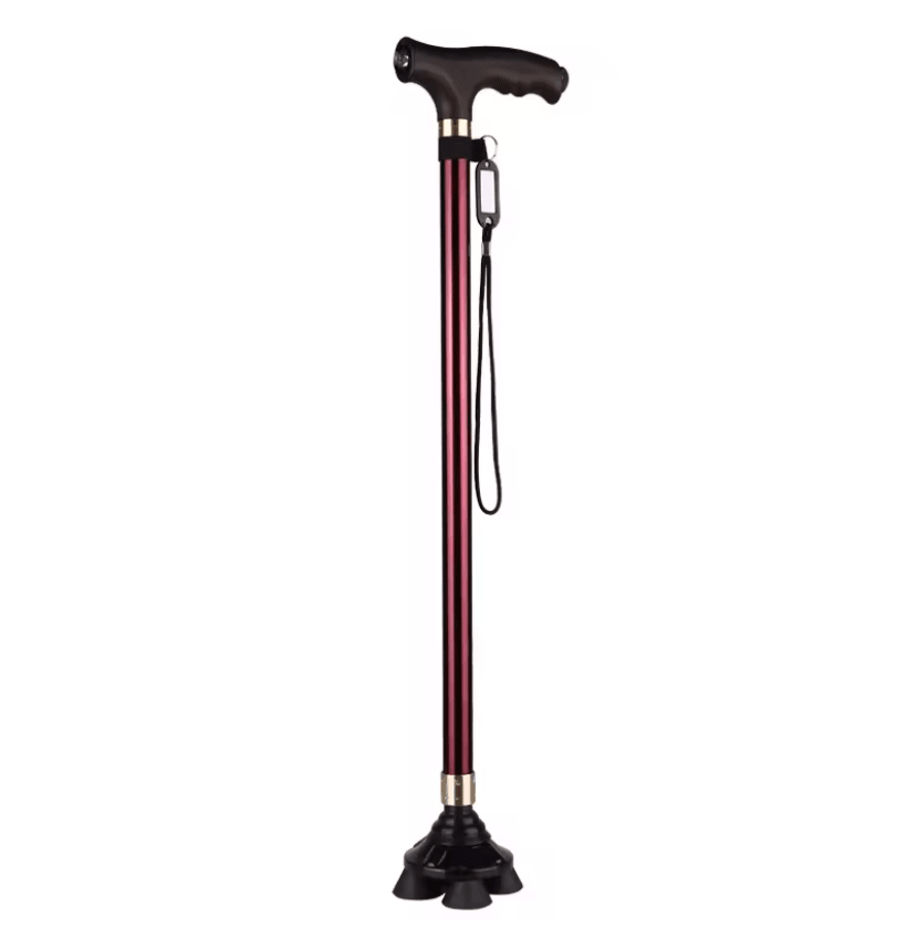 SureStep Retractable Aluminum Walking Cane with LED Light and Non Slip Base