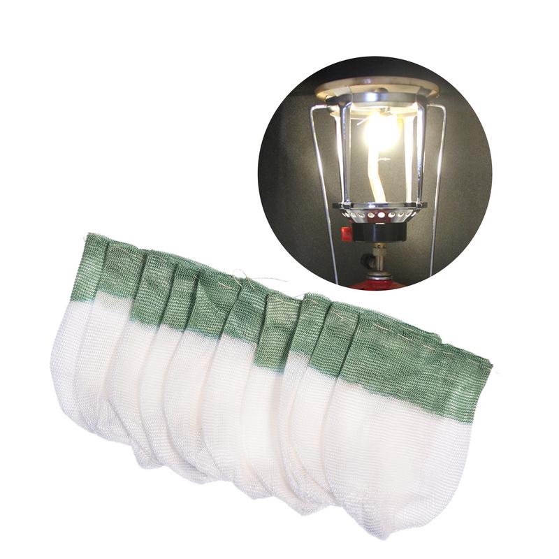 High Brightness Camping Lantern Mantles Replacement U Shape Gas Lamp Light