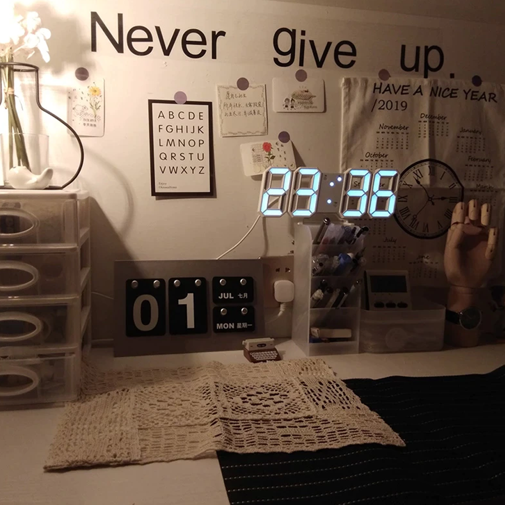 3D Led Digital Clock Limited Edition