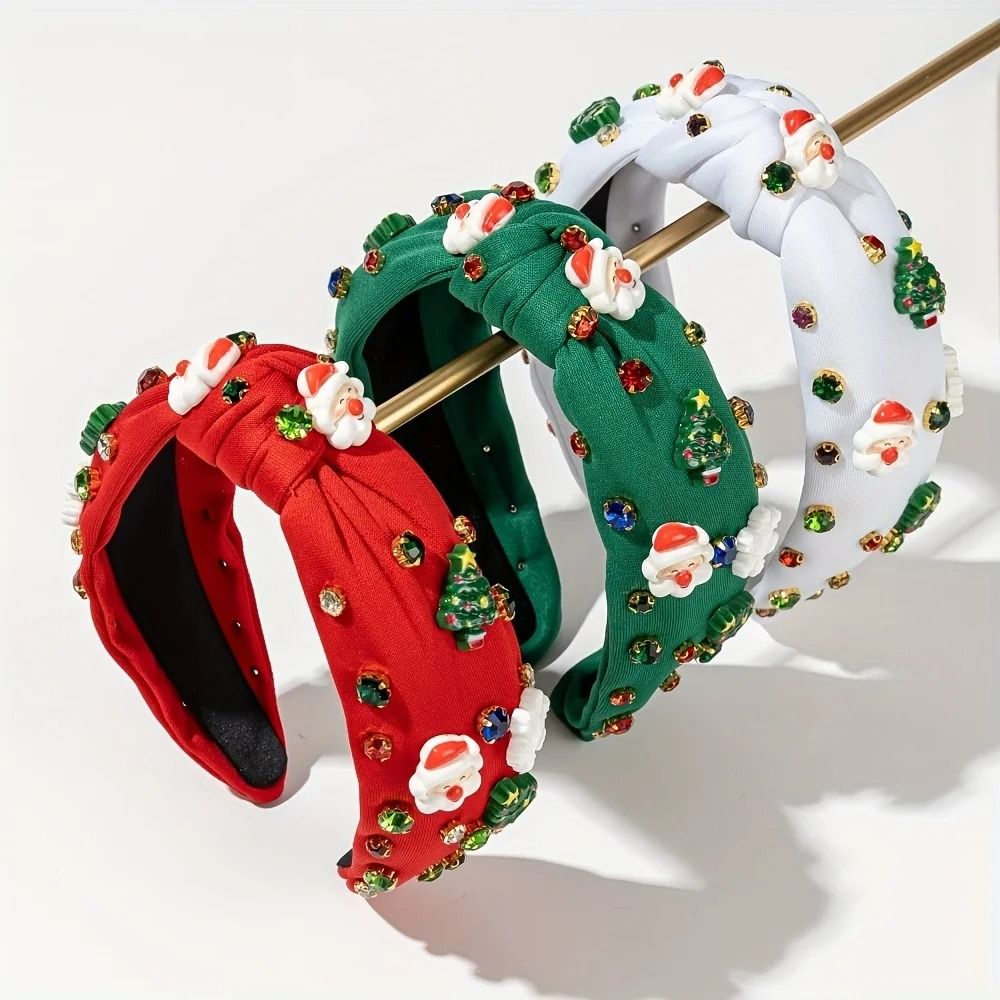 Holiday Christmas Rhinestone Headband