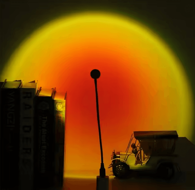 USB Sunset Projection Night Light