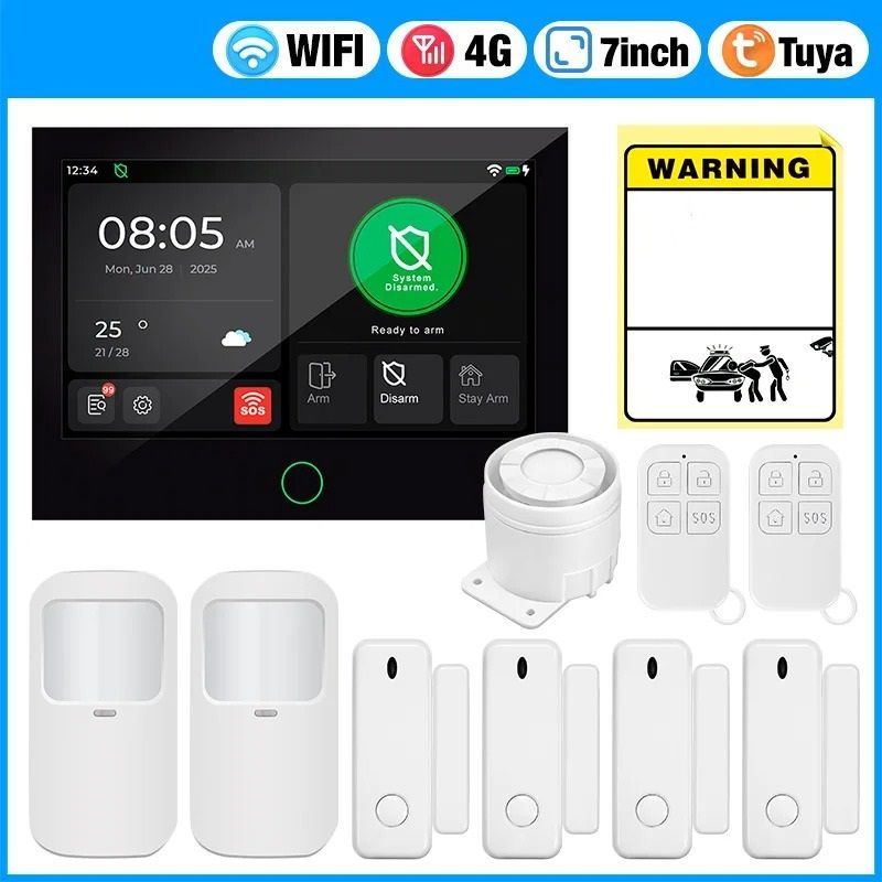 Professional 7-Inch IPS 4G+WiFi Security Command Center
