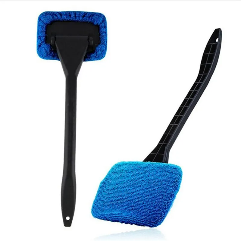 Windshield Cleaning Brush Kit – Long Handle Car Window Wiper for Effortless Interior & Exterior Cleaning