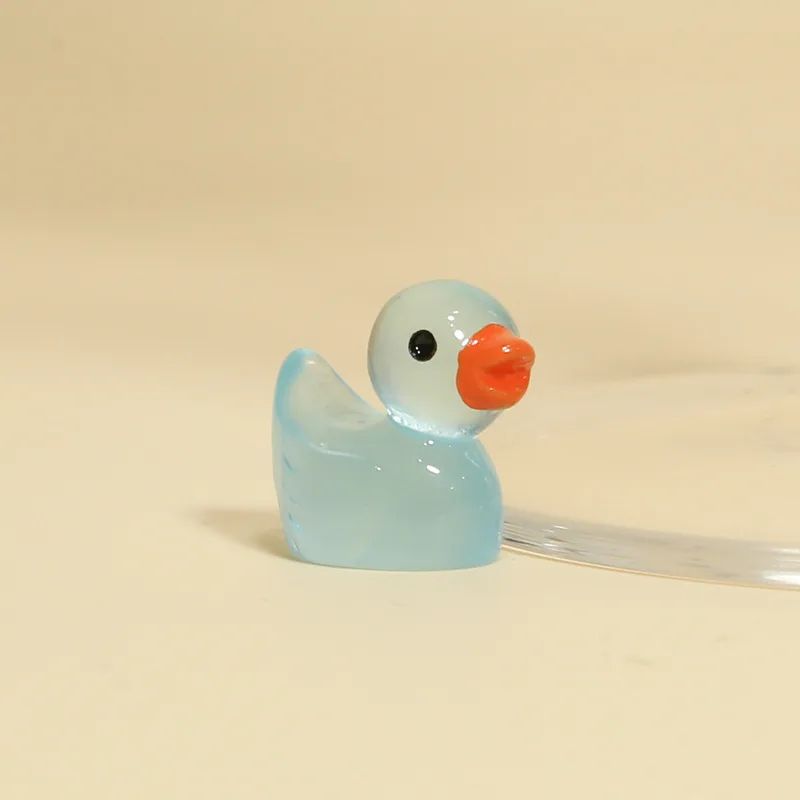 Glow in the Dark Mini Duck Figurines