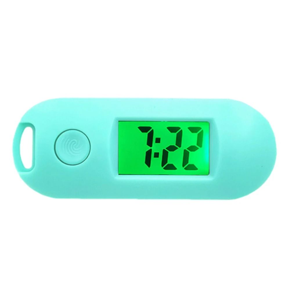 Mini Keychain Luminous Digital Pocket Watch