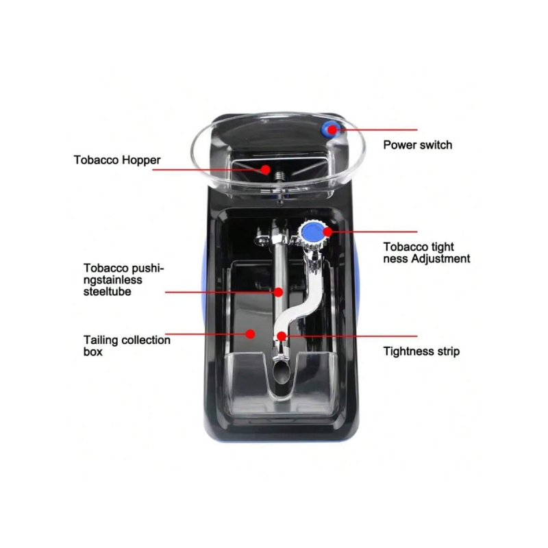 Small Household Electric Cigarette Maker, Automatic Cigarette Maker, USB Data Cable Included
