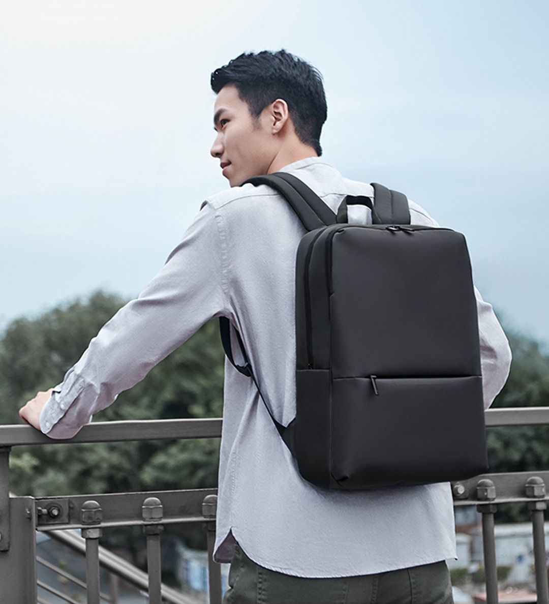 Smart Shield Laptop Backpack Large Capacity Business Travel Backpack
