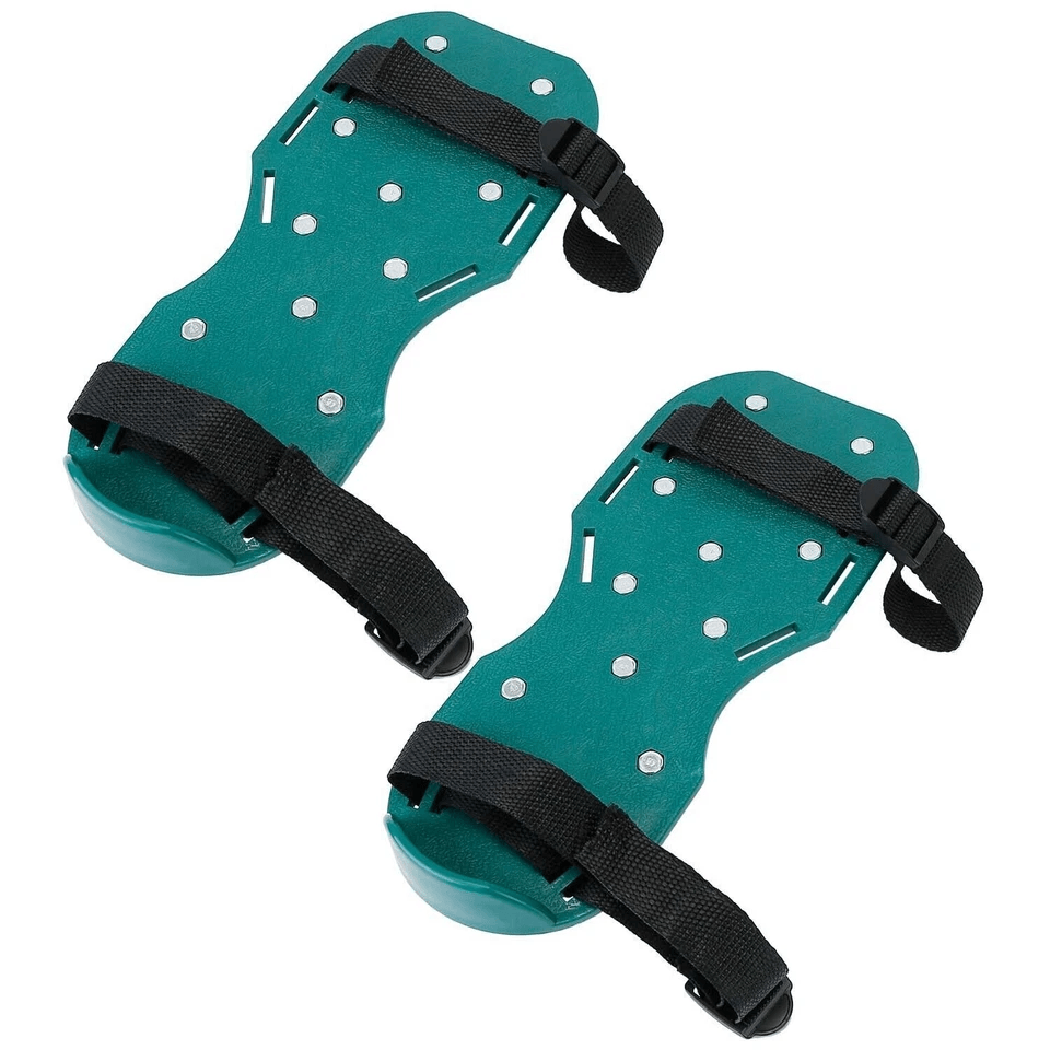 Lawn Aerator Shoes for Grass, Loosen Soil & Improve Root Growth, Durable Adjustable Aeration Shoes, Ideal Gift for Garde