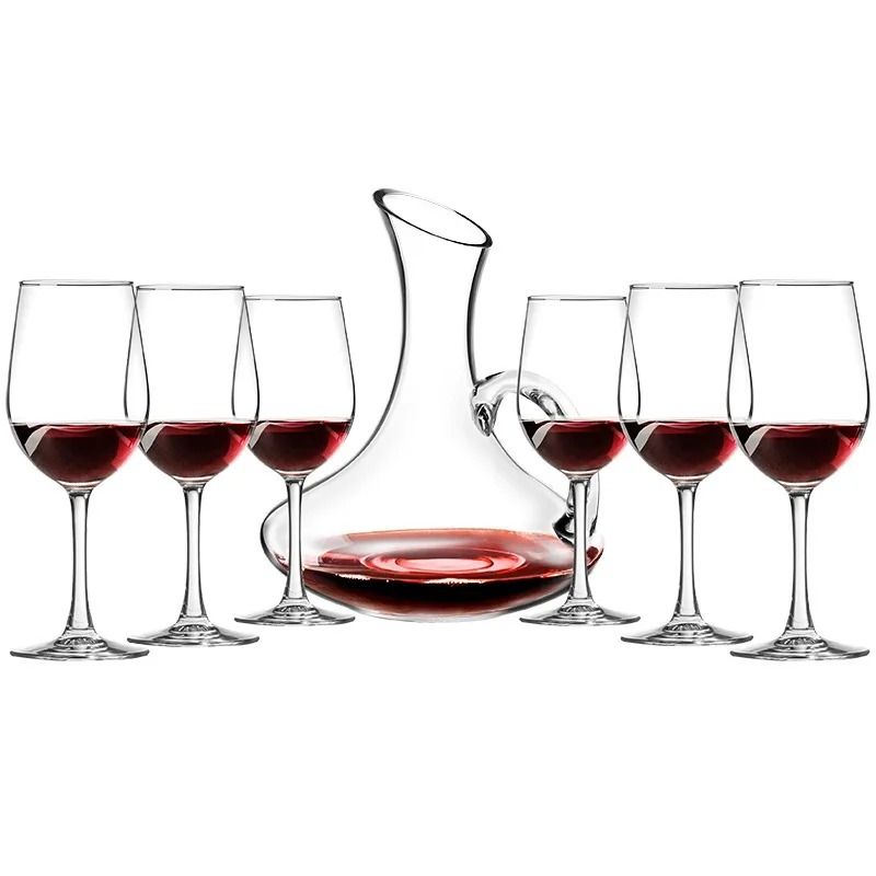 Luxurious European-Style Red Wine Goblet Set