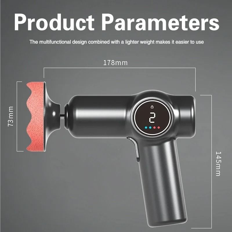 TINSOL Cordless Car Polisher Two Speed Adjustable Rotary Waxing Machine