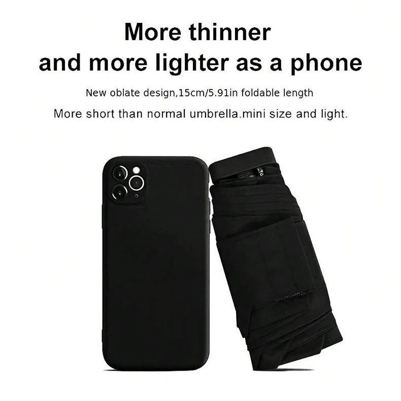 Mini Foldable Dual Use UV Protection Umbrella