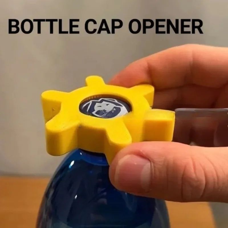 Multi Function Bottle Opener Jar Lid Opener Tool for Easy Grip
