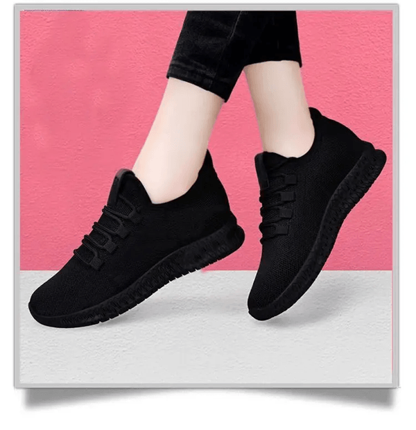 Urban Air Breathable Platform Sneakers for Women Stylish Non Slip Korean Style Casual Running Shoes