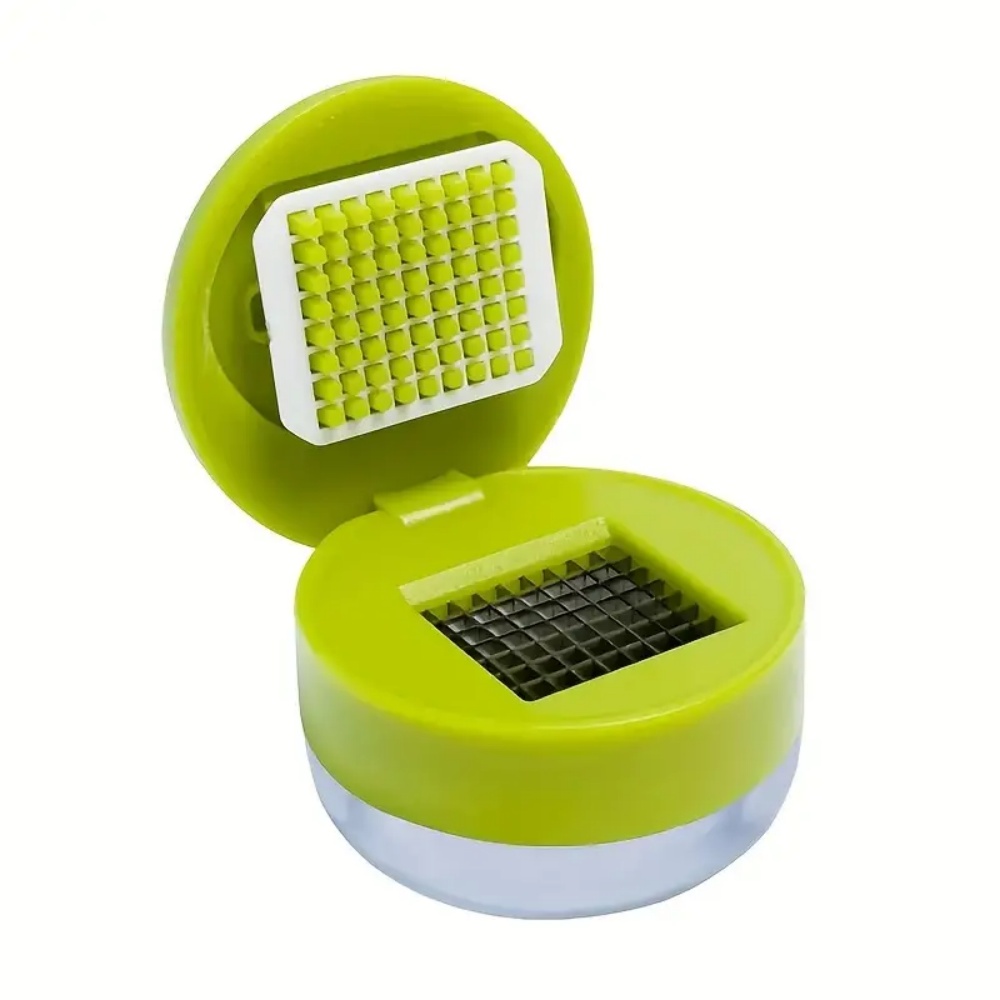 Stainless Steel Garlic Press & Mincer Kitchen Tool Set with Ginger Crusher and Vegetable Slicer