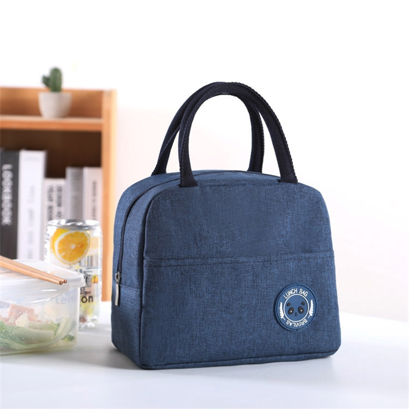 Durable Small Portable Thermal Lunch Bag Insulated Cooler Cartoon Food Box for Students