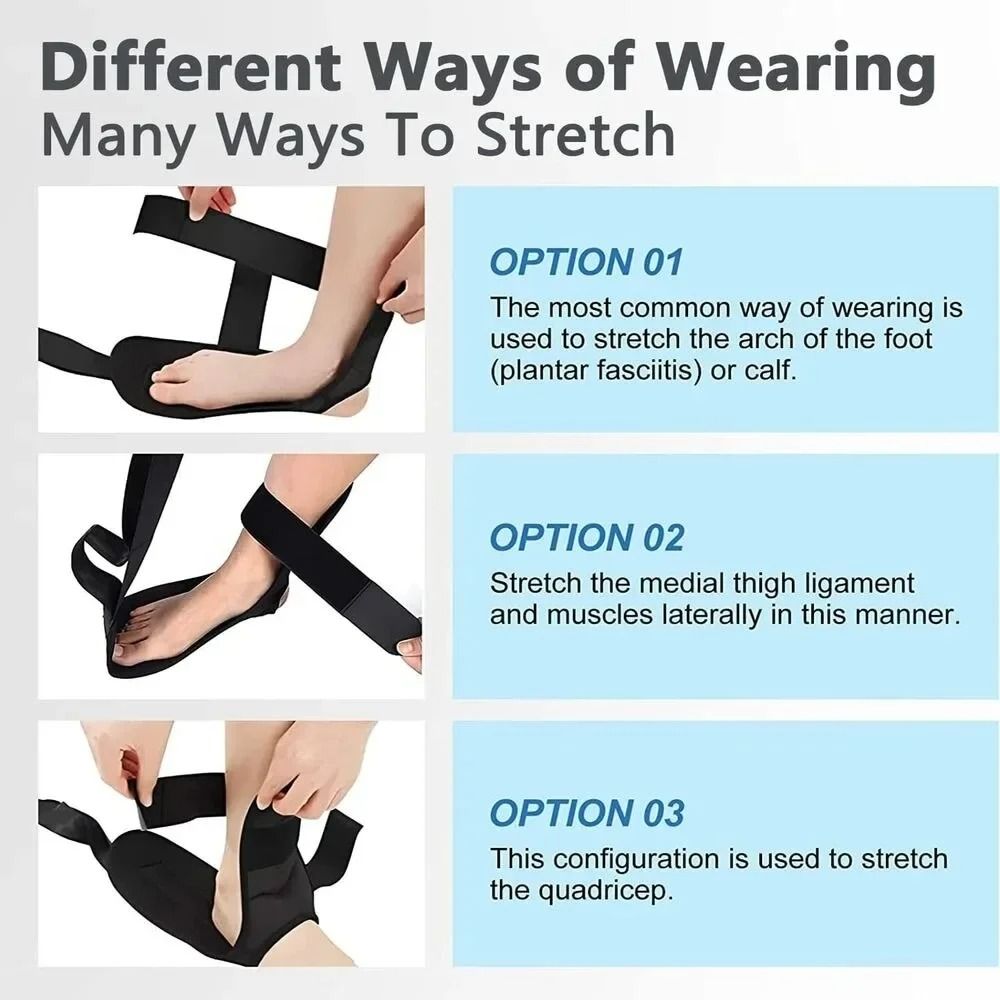 Professional Stretching Band | Yoga & Fitness Ankle Joint Ligament Stretching Equipment | Rehabilitation Training Strap