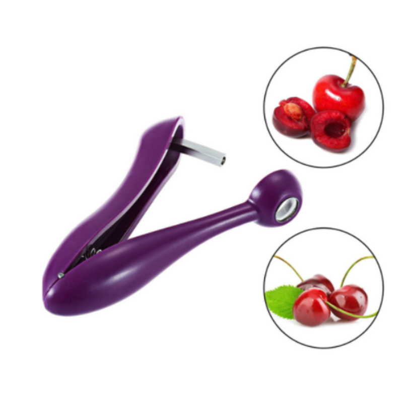 Easy Press Cherry Pitter and Olive Seed Remover Tool