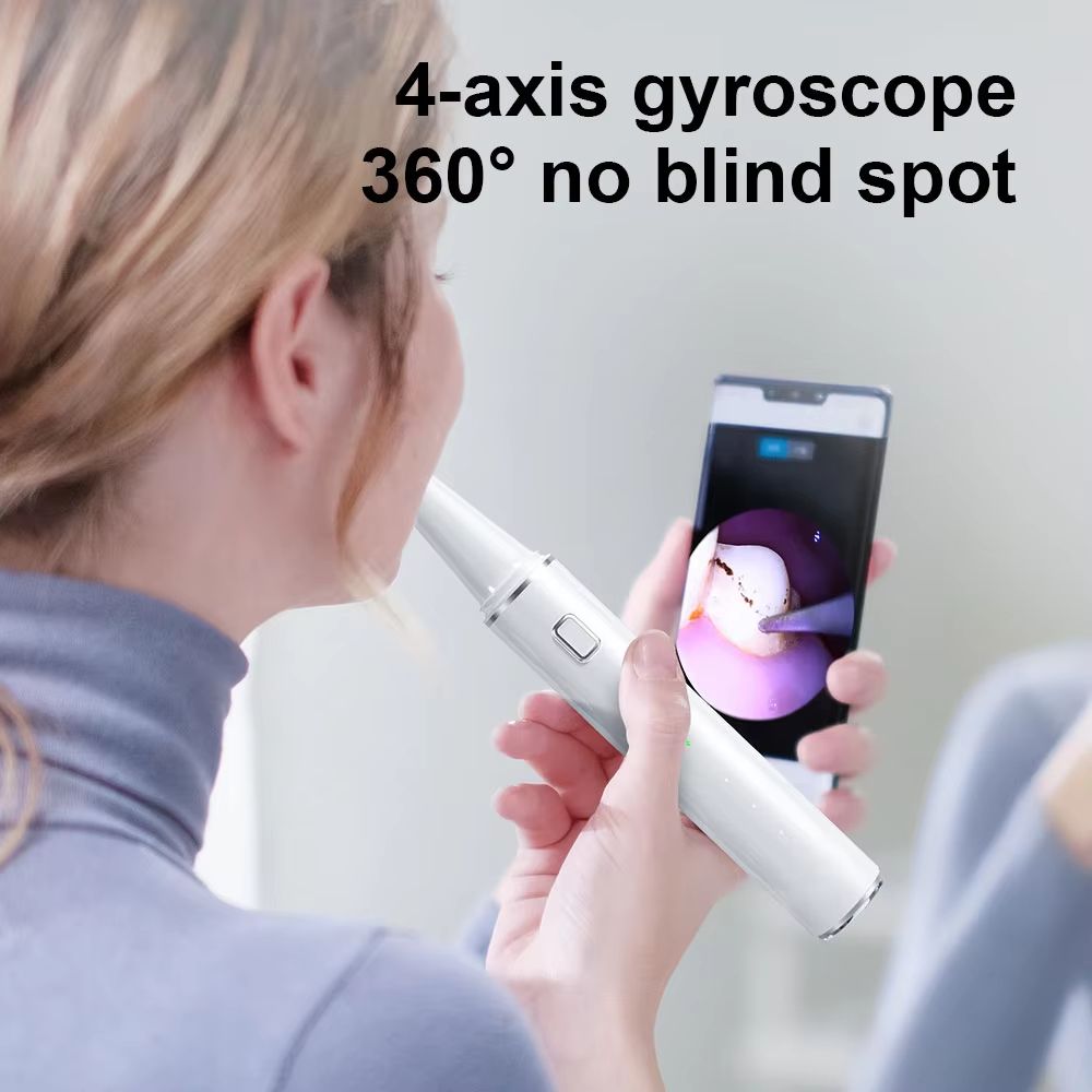 USB Rechargeable Electric Dental Scaler Ultrasonic Tartar Remover with LED Precision Teeth Cleaner