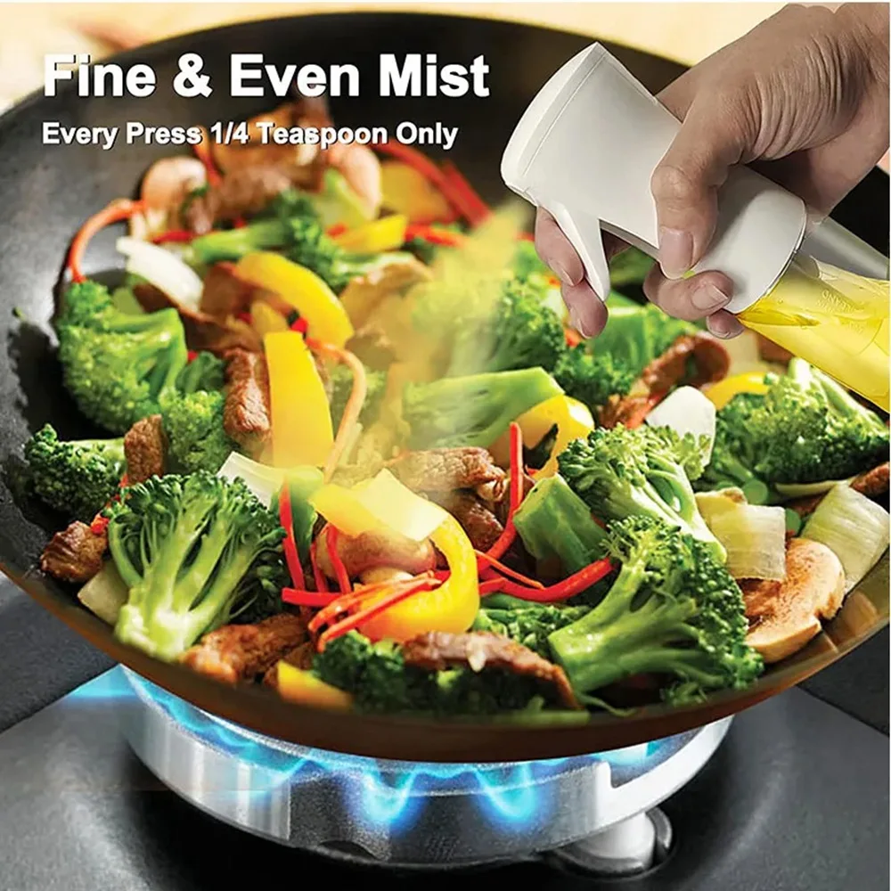 oil spray bottle, olive oil sprayer, cooking oil dispenser, kitchen oil mister, BBQ oil sprayer