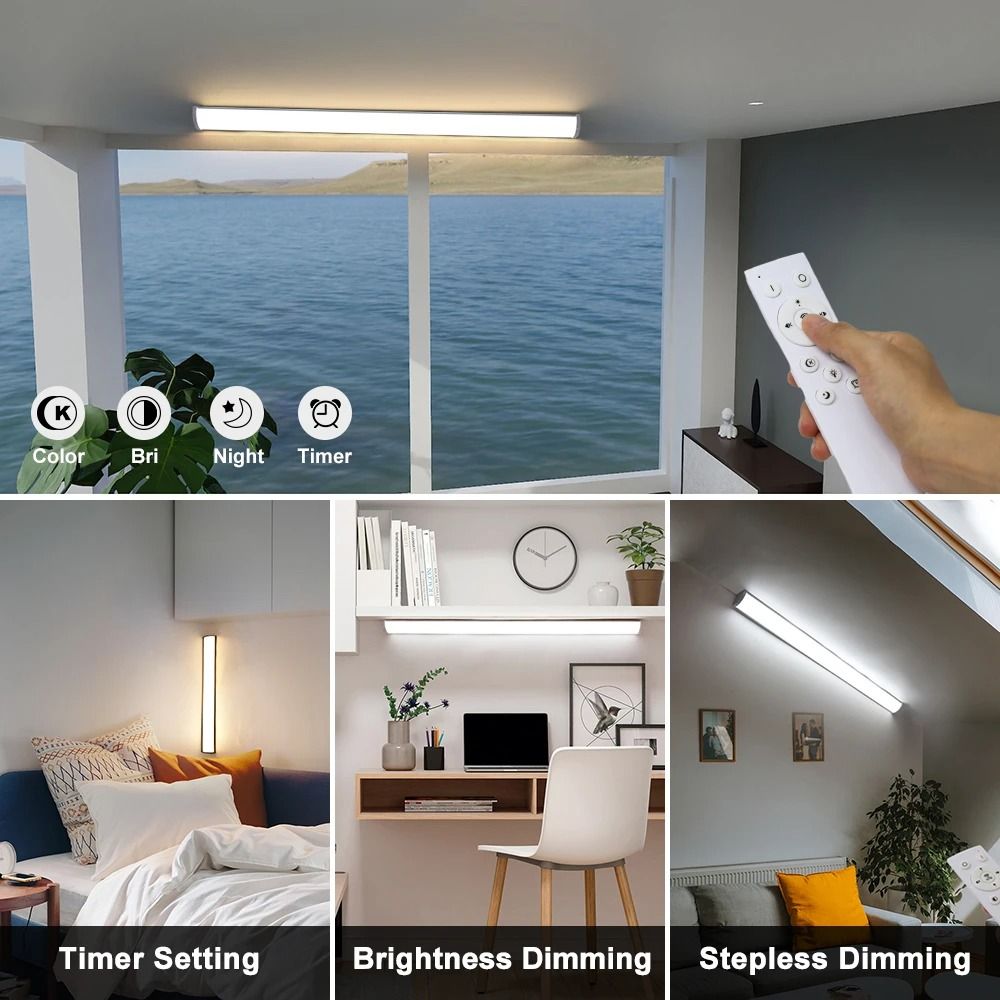 Smart LED Outdoor Wall Lamp with Remote or App Control