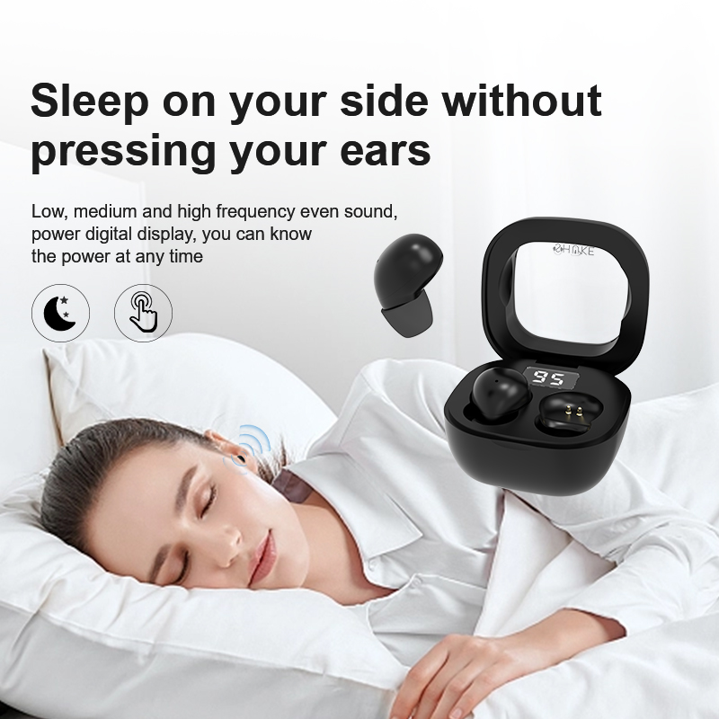 Wireless Bluetooth Earbuds Invisible Mini Headphones with HD Bass
