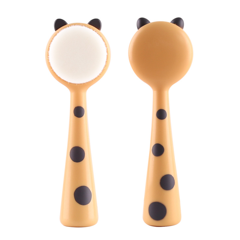 3D Double Silicone Facial Cleansing Brush, Soft Bristles Manual Massage Facial Brush, Exfoliating Double Sided Face Wash