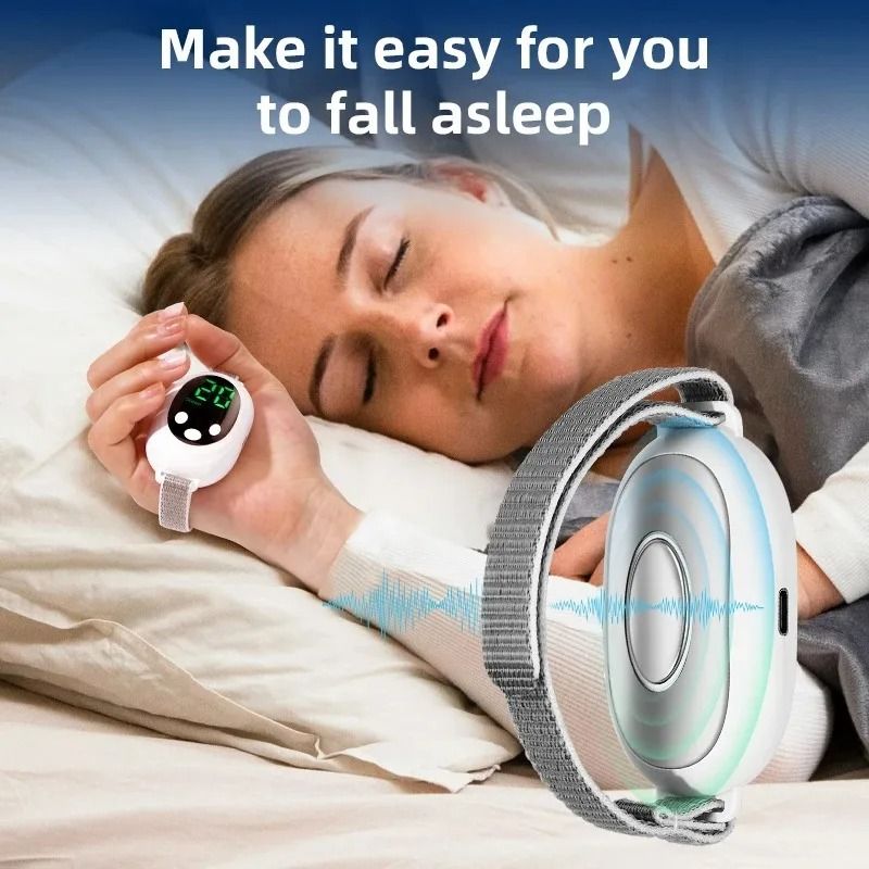 Smart Handheld Wireless EMS Sleep Aid and Relaxation Instrument