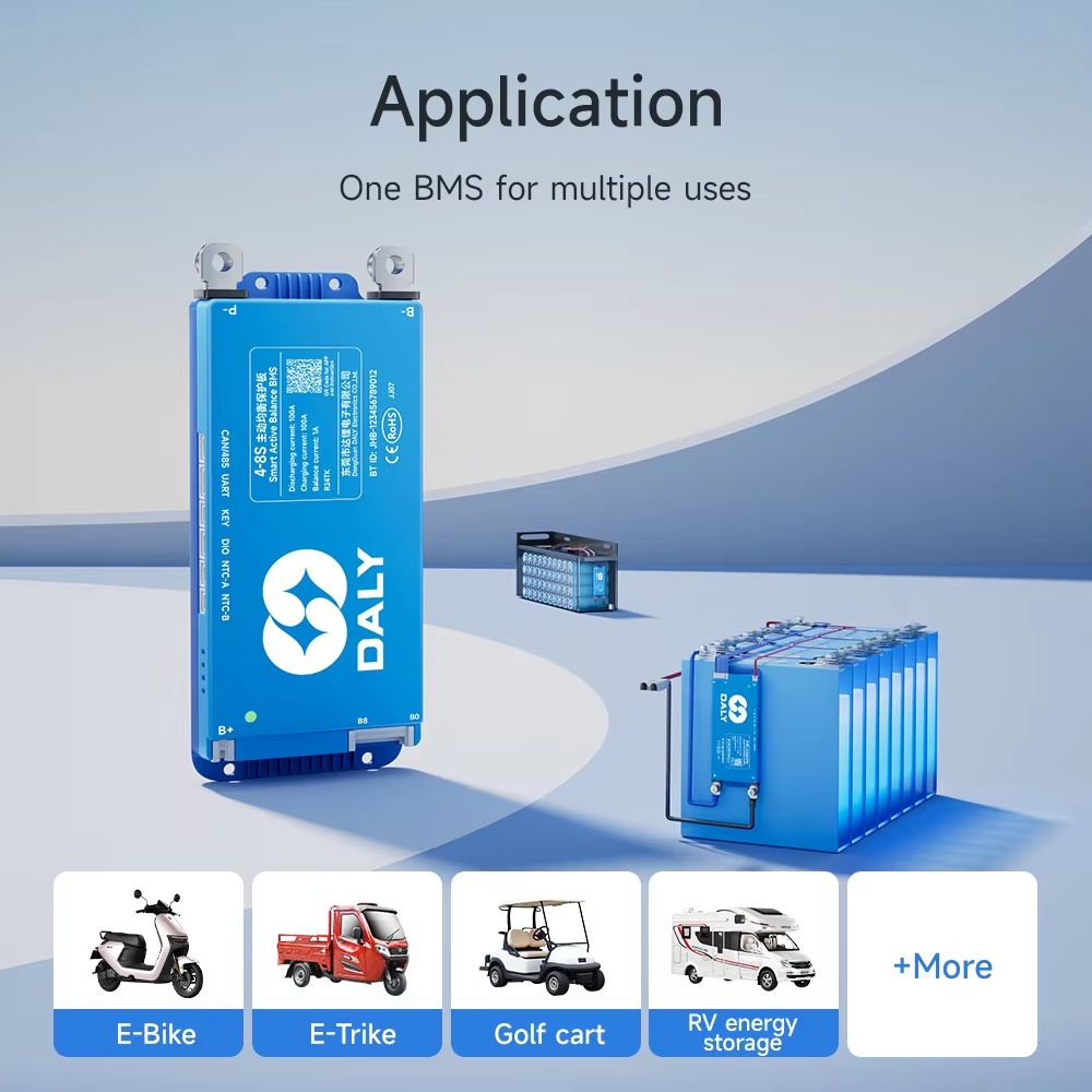 Daly Smart BMS - Bluetooth and WiFi Battery Management System with Active Balance