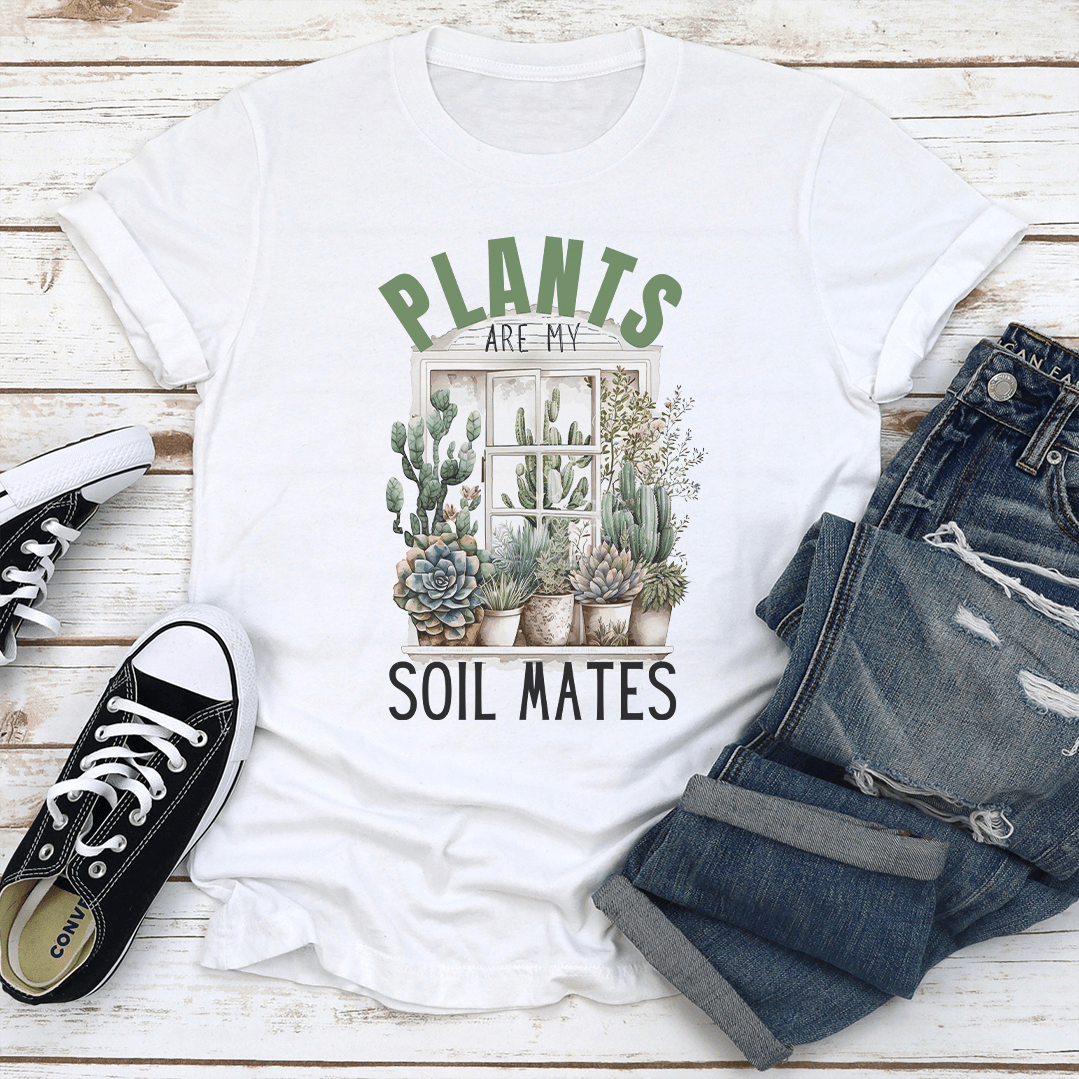Plants Are My Soil Mets Tee