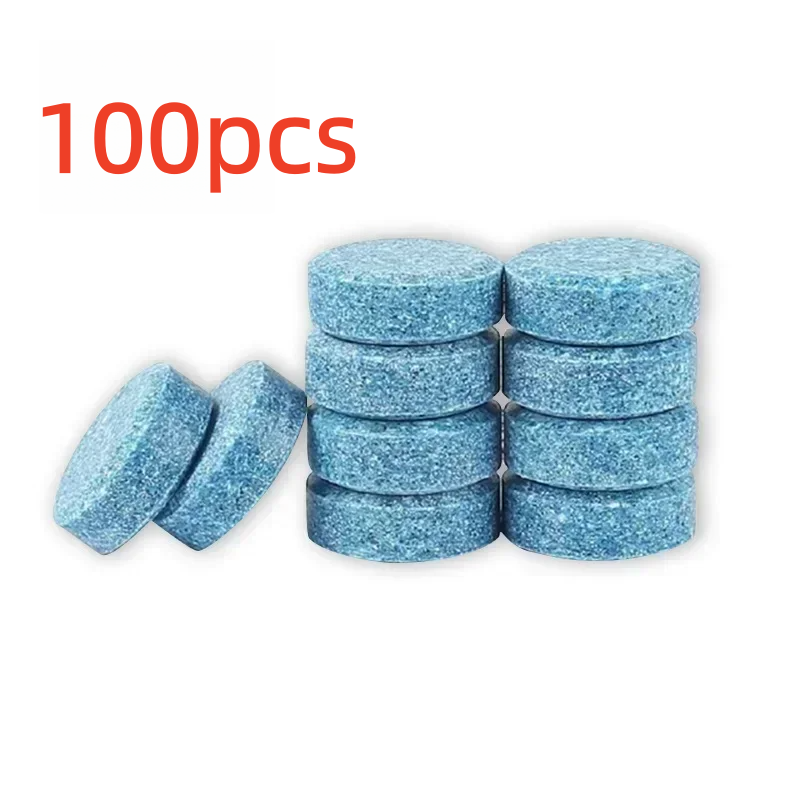 Solid Cleaner Car Windscreen, Auto Wiper Glass Cleaner, Effervescent Tablet Cleaning Tablets