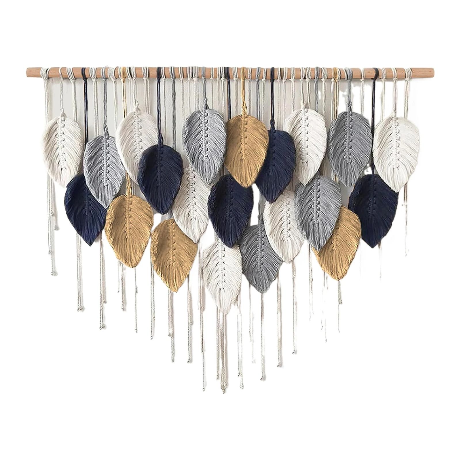 Fiber Narrative Sculpture – High-Definition Macrame Architectural Tapestry