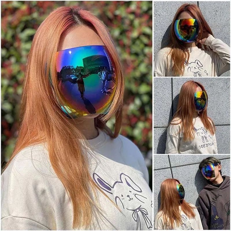 AeroGuard Full Face Shield Sunglasses – Oversized Anti-Spray Safety Glasses for Women & Men