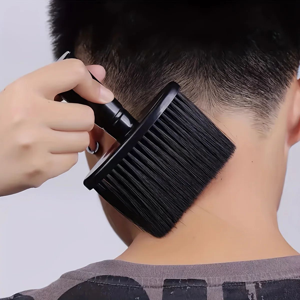 Soft Nylon Barber Neck Duster Hair Cleaning Brush