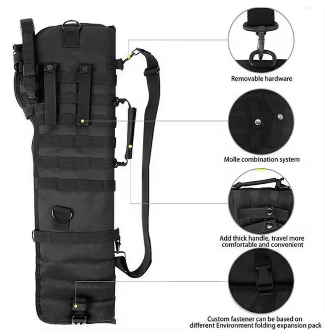 Padded Hunting Rifle Gun Bag Shotgun Carry Case with Shoulder Strap