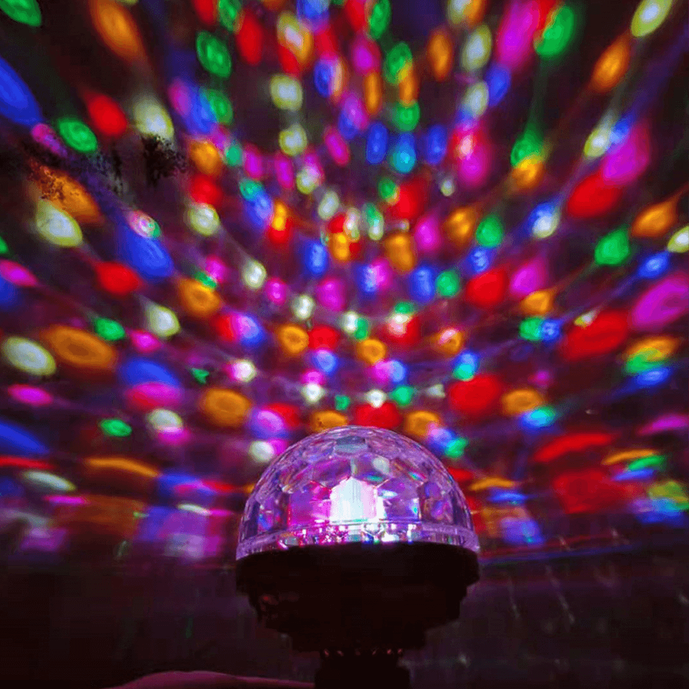 Rotating Crystal Magic Ball