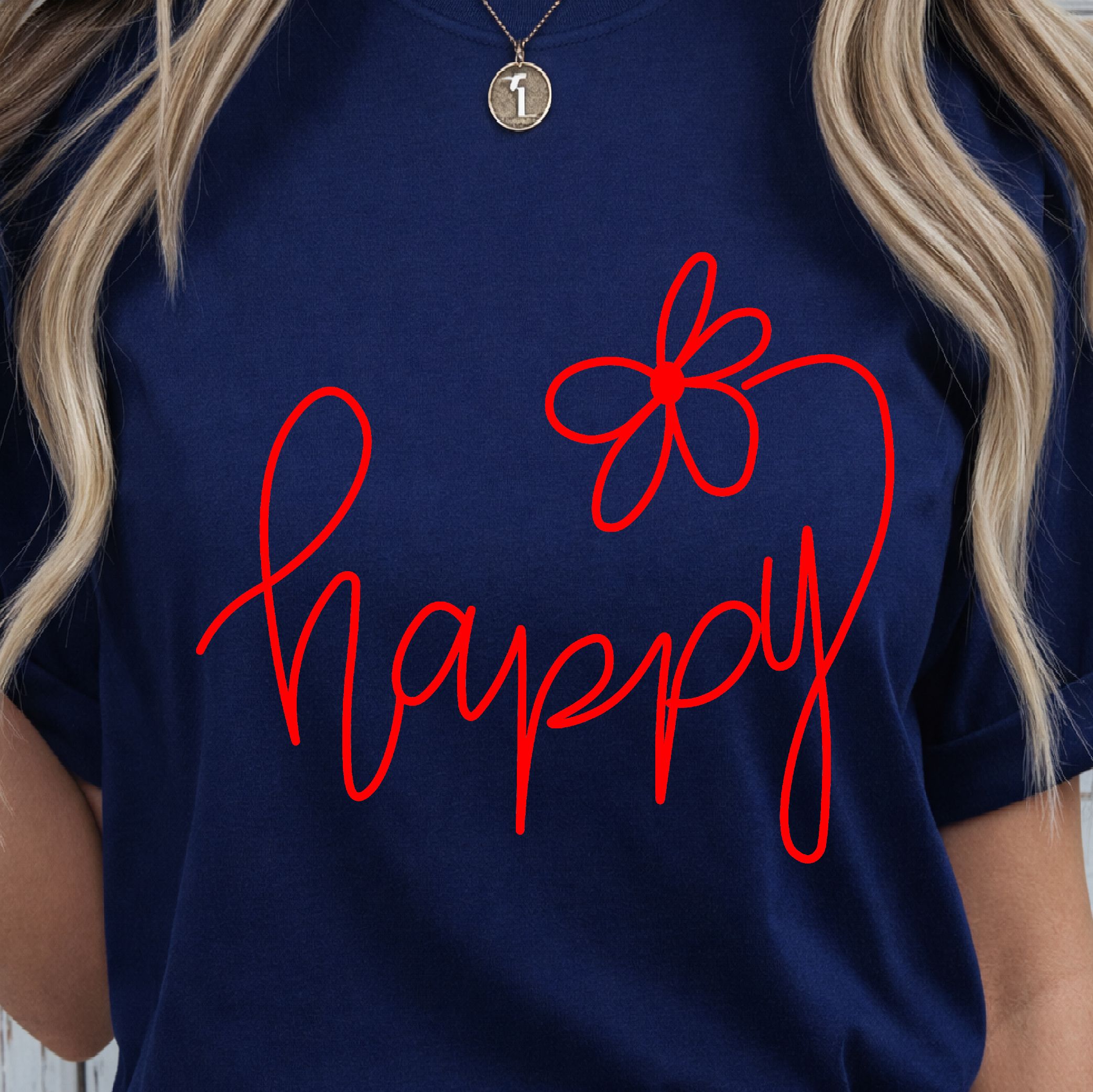 Choose Happy Shirt, Positive Vibes T-Shirt, Inspirational Women's Shirt