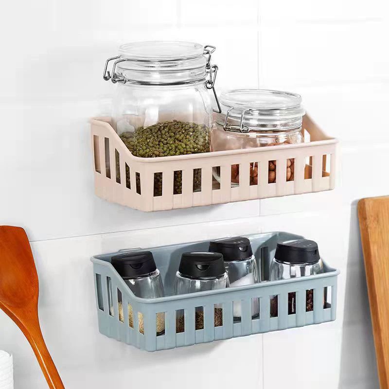 Adjustable Bathroom Storage Rack Cosmetic Organizer Shelf