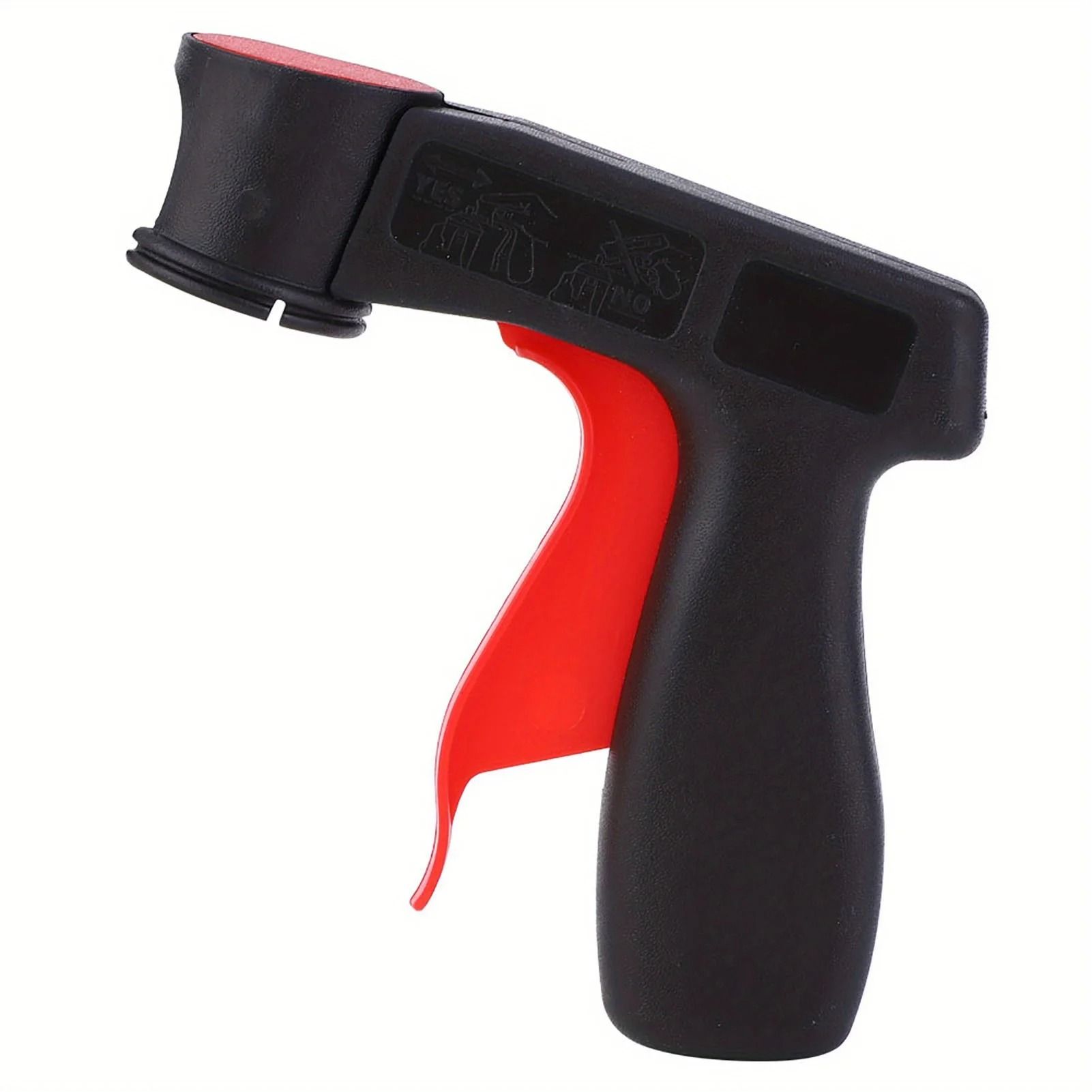 Ergonomic Paint Spray Handle Aerosol Trigger Adapter with Lock
