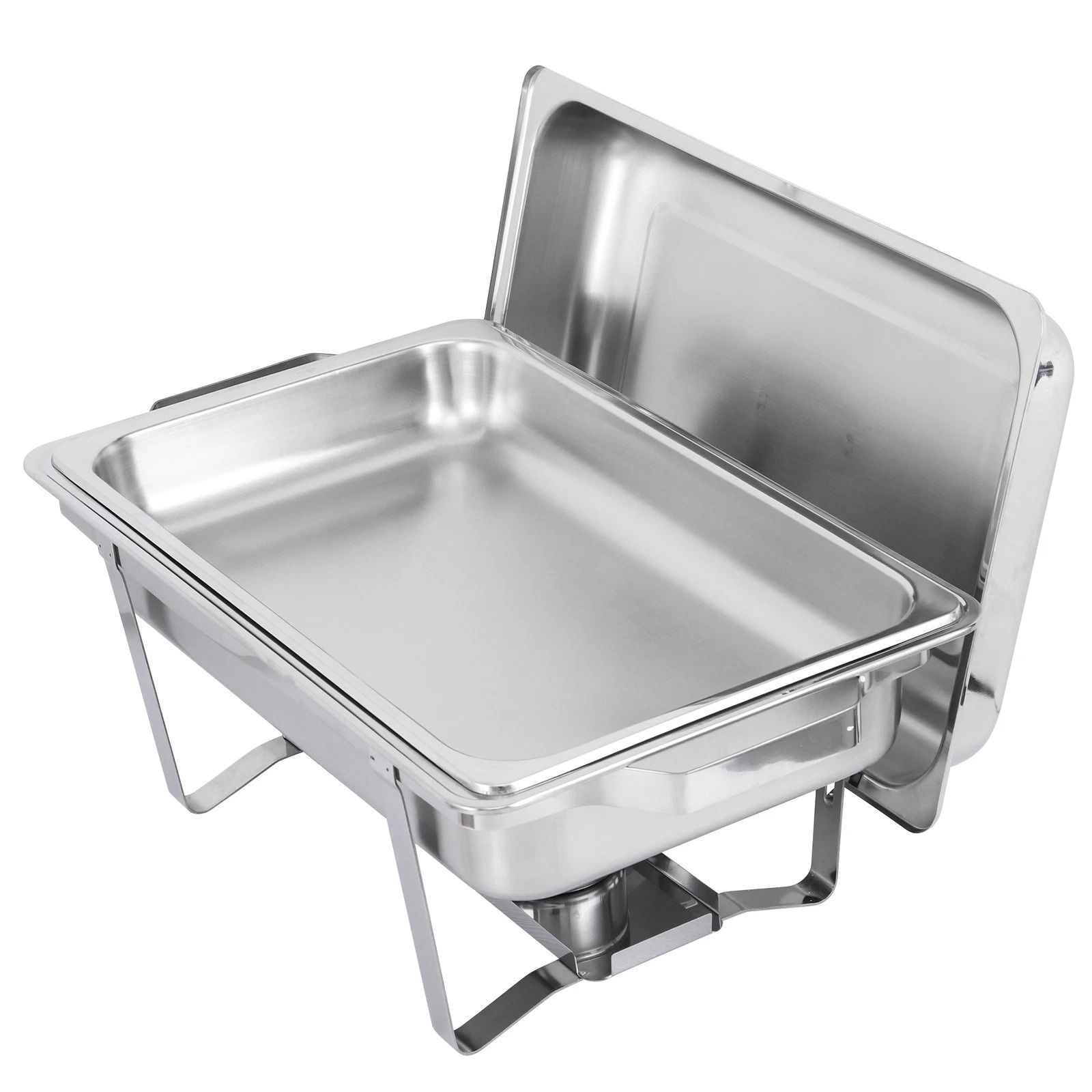 Premium Stainless Steel Chafing Dish Buffet Set with Water Pan & Fuel Holder