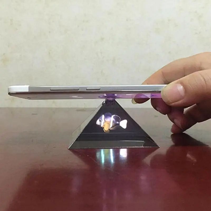 Smartphone 3D Hologram Projection Pyramid