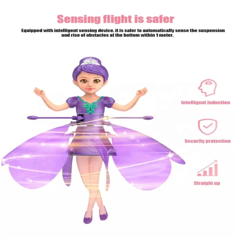 Rotating Flying Toy, Gesture Induction, Children's Flying Doll, Dancing Simulation Helicopter, Luminous Gift