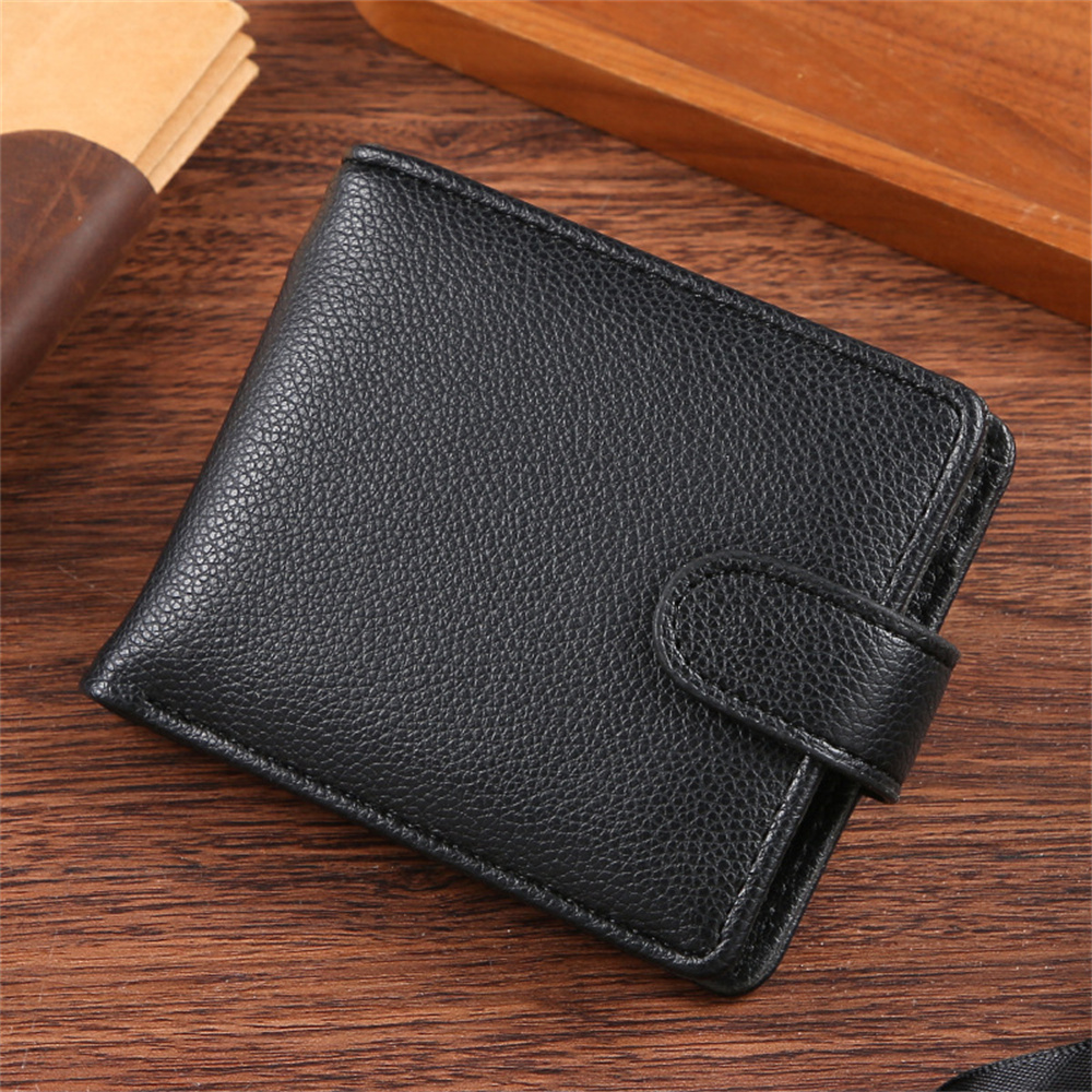 Men's Leather Wallet with Multiple Card Slots – Stylish Vintage Business Wallet with Coin Purses