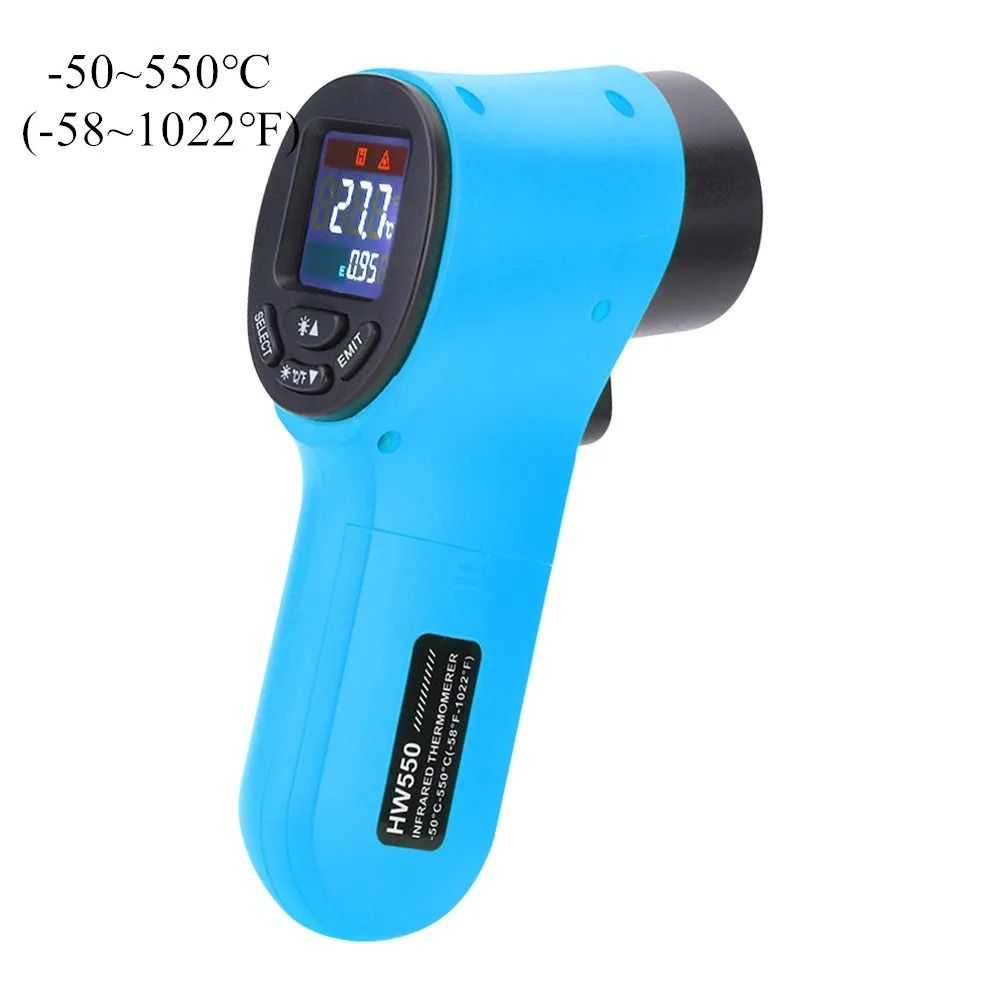 Digital Infrared Thermometer Contactless Laser Temperature Tester